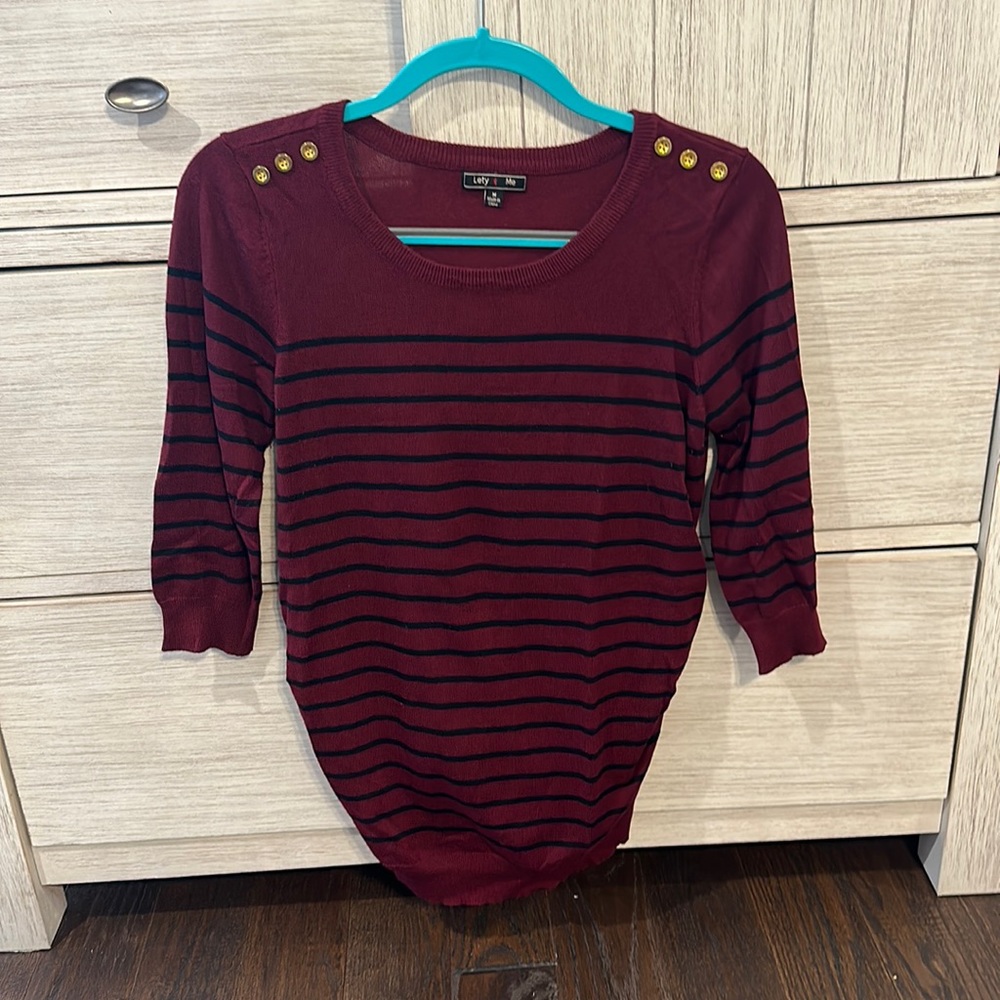 Maternity sweater